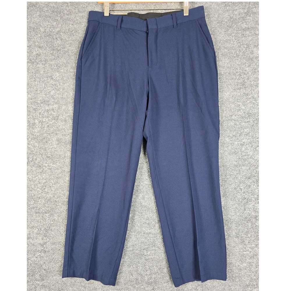 Van Heusen Kids Flex Husky Robusto Navy Blue‎ Dress Pants Size 20 Husky
